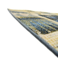 Уникален Стан глиф Открит геометрична площ килим или бегач