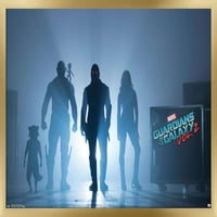 Marvel Cinematic Universe - Guardians of the Galaxy - Teaser Wall Poster с бутални щифтове, 22.375 34