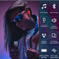 Urban Street Buds Live True Wireless Earbud слушалки за Samsung Galaxy C Pro - Безжични слушалки W Microphone - Red