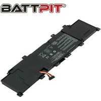 Battpit: Подмяна на батерията на лаптоп за ASUS Vivobook S300CA-RS91T, C31-X402, Vivobook S300, VivoBook S400, Vivobook