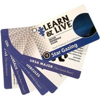 Learn & Live Cards Pocket Size Outdoor Reference Guides Camp, оцеляване