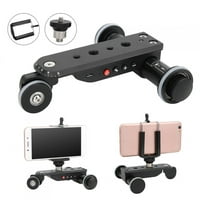 Tebru Zerone Camera Video Dolly, Video Slider, Kingjoy PPL-06S Pro Video Slider Track Доли нива регулируема с 2.4G дистанционно