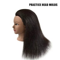 истинска козметологична кукла глава за прическа за практика