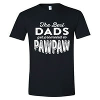 Feisty и приказен страхотен подарък за баща, най -добрите татковци се повишават в Pawpaw, Grey XL