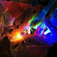 Anvazise LED слънчева мощност Оптична пеперуда Бъроза Драгона Струнен декор за градинска градина