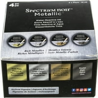 Спектър Ноар Метални мастила 1оз 4 Пкг - богати на метали