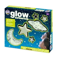 Оригиналните Glowstars-Glow in-the-dark комплект, Glow Superstars