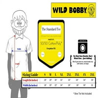 Wild Bobby, забавни класически добри майки казват лоши думи, ден на майката, мъже графична тениска, злато, X-голяма