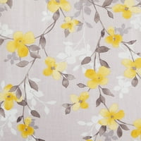 Домашна пролетна градинска тъкан за душ завеса, сиво, 70 72