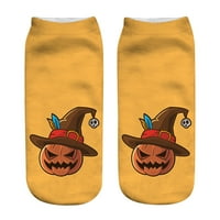 Дръжте пръстите на пръстите на краката си препечете Himiway All-Season Sock Options Unise Halloween Funny 3D модна печата