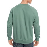Hanes Men's и Big Men's Nano Premium Soft Lightweight Fleece Sweatshirt, до размер 3XL