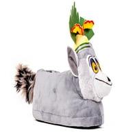 2107- - Dreamworks Madagascar - King Julien Slippers - XX -Clarge - Happy Feet Mens and Womens Flippers