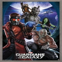 Marvel Cinematic Universe - Guardians of the Galaxy - Group Wall Poster, 14.725 22.375