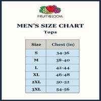 Мъжки плодове от стан 5p3001c асортирани памучни тениски за джобни тениски