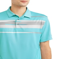 Бен Хоган Мъже изпълнение асиметрични печатни Поло риза, до Размер 5ХЛ
