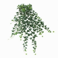 31.50 декоративни зелени и бели бръшлян Пролет флорални висящи Буш