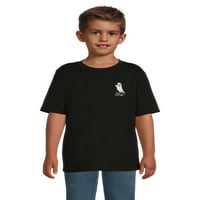 Чудо Нация Момчета С Къс Ръкав Хелоуин Графичен Тениска, Размери 4 - И Хъски