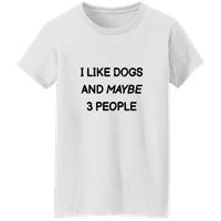 Графика Америка готино животно куче Цитати Дамски Дамски тениска колекция
