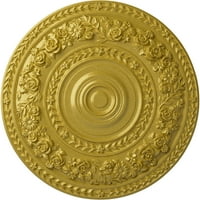 7 8 од 3 8 п розов таван медальон, ръчно рисувано богато злато