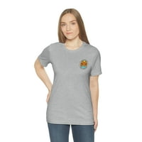 Тениска с къса ръкав с твърд V Neck, небрежна всекидневен върхове, женско облекло